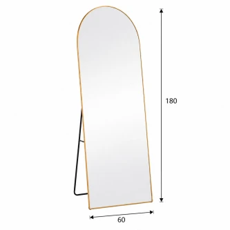 مرايا استاند 180*60 M32 GOLD