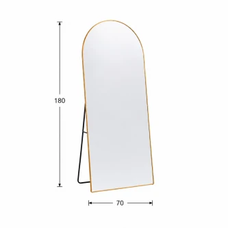 مرايا استاند 180*70 M34 GOLD