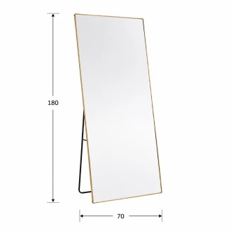 مرايا استاند 180*80 M35 GOLD