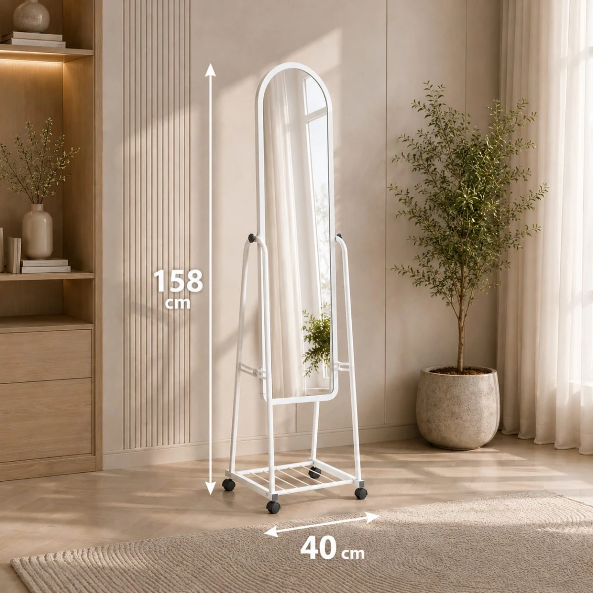 مراية ستاند 311 WHITE