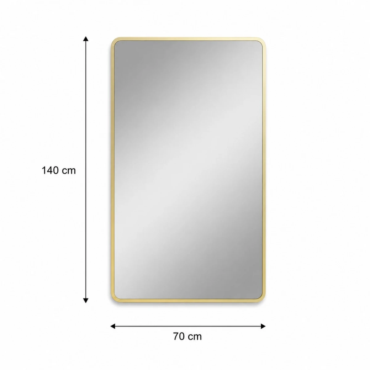 مراية A-888 GOLD 70*140