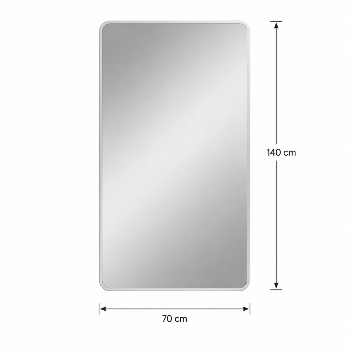 مراية A-888 SILVER 70*140