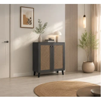 دولاب جزمه ماليزي 2باب SC-808 GREY