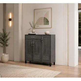 دولاب جزمه ماليزي 3باب SC12-3 GREY