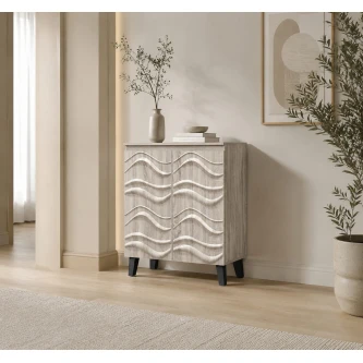 دولاب جزمه ماليزي 76سم SC-050 WOOD