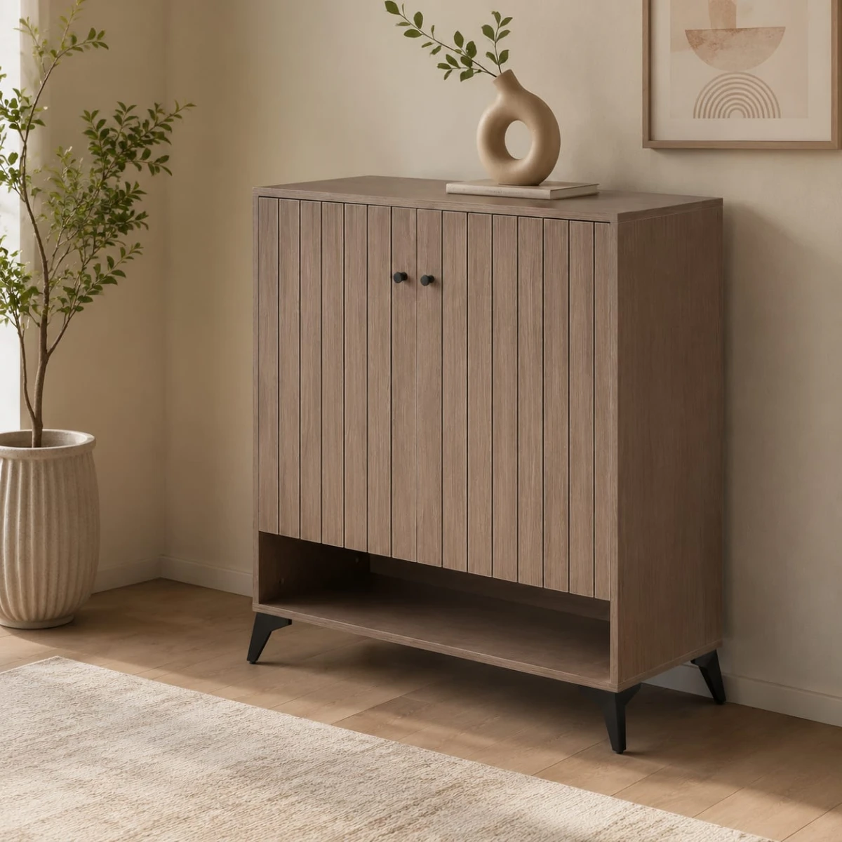 دولاب جزمه 80 سم SC-120 GREY