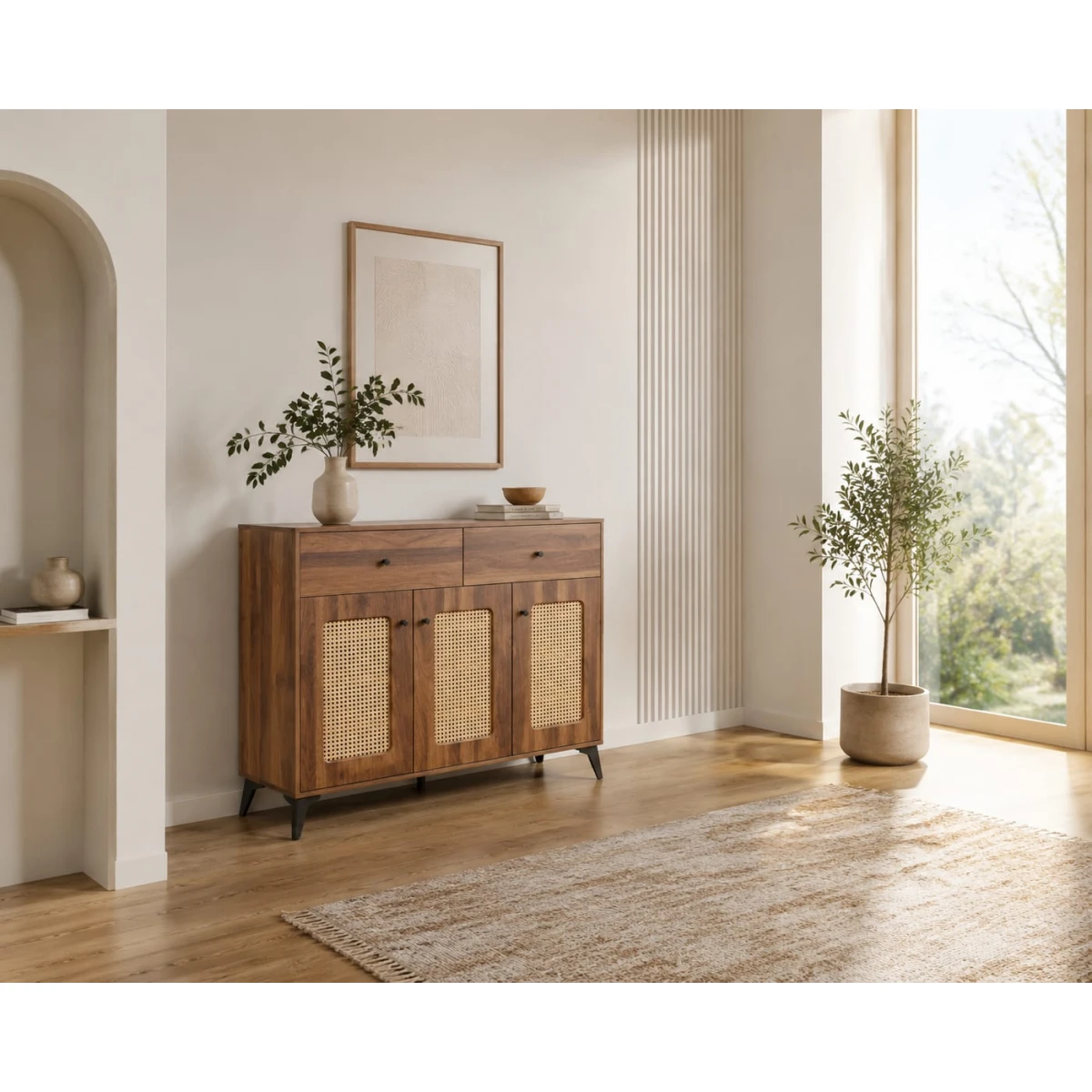 دولاب متعدد الاغراض 100 سم SC-30 BROWN