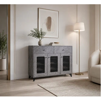 دولاب متعدد الاغراض 100 سم SC-31 GREY