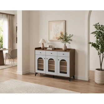 دولاب متعدد الاغراض مقاس 120 سم BF-04 BROWN