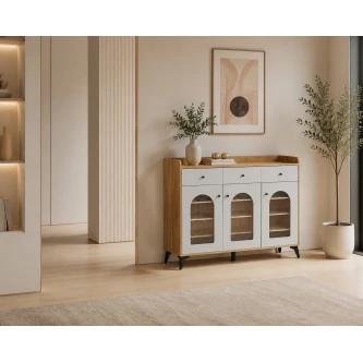 دولاب متعدد الاغراض مقاس 120 سم BF-06 WOOD