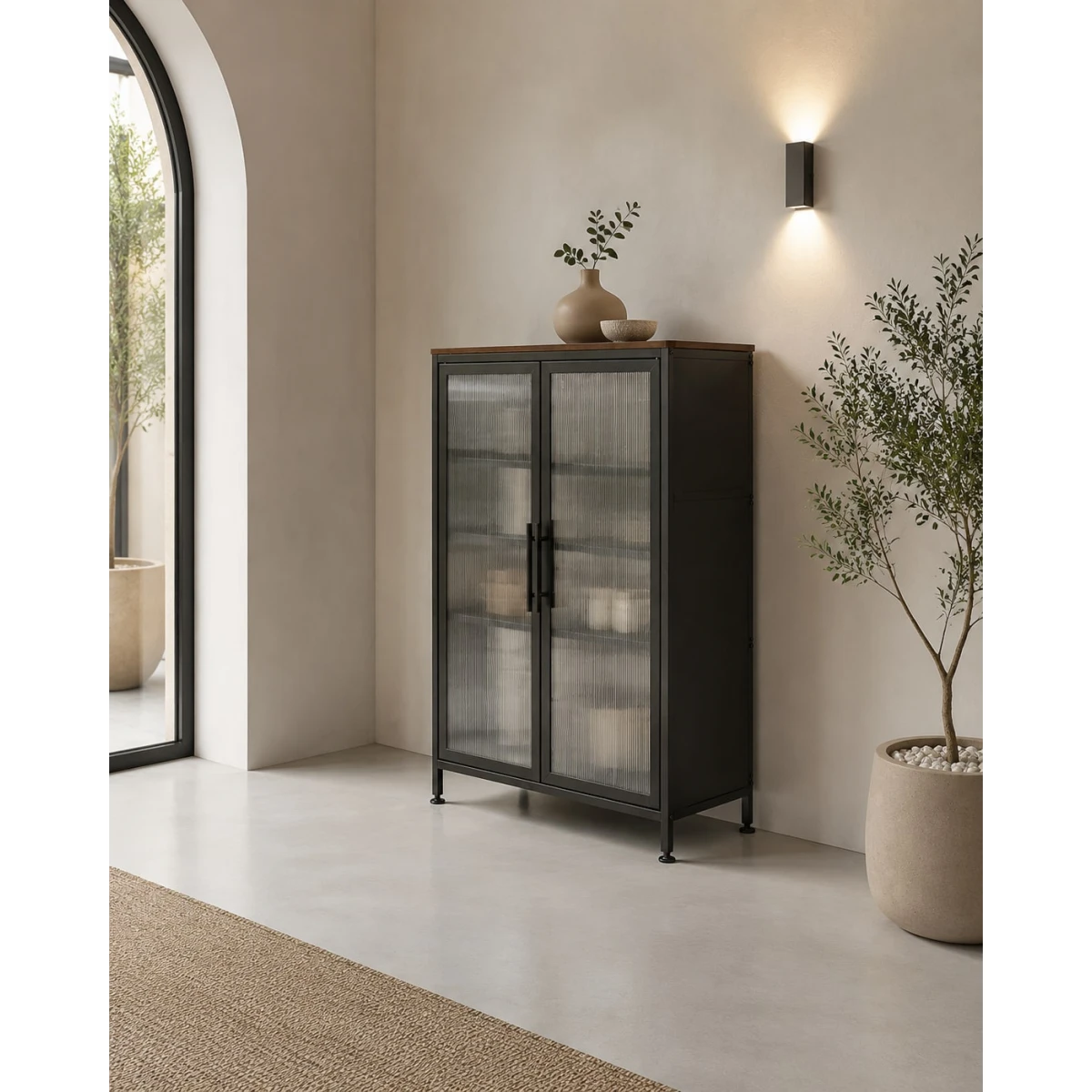خزانة متعدد الاستخدام مقاس 72*110 BF-10 BROWN