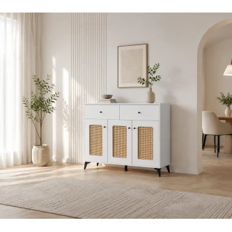 دولاب متعدد الاغراض مقاس 120 سم SC-033 WHITE