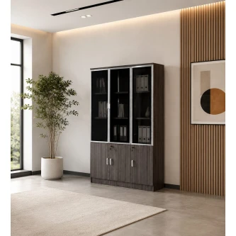 دولاب ملفات 3باب OW-110 TUNG WOOD(grey)