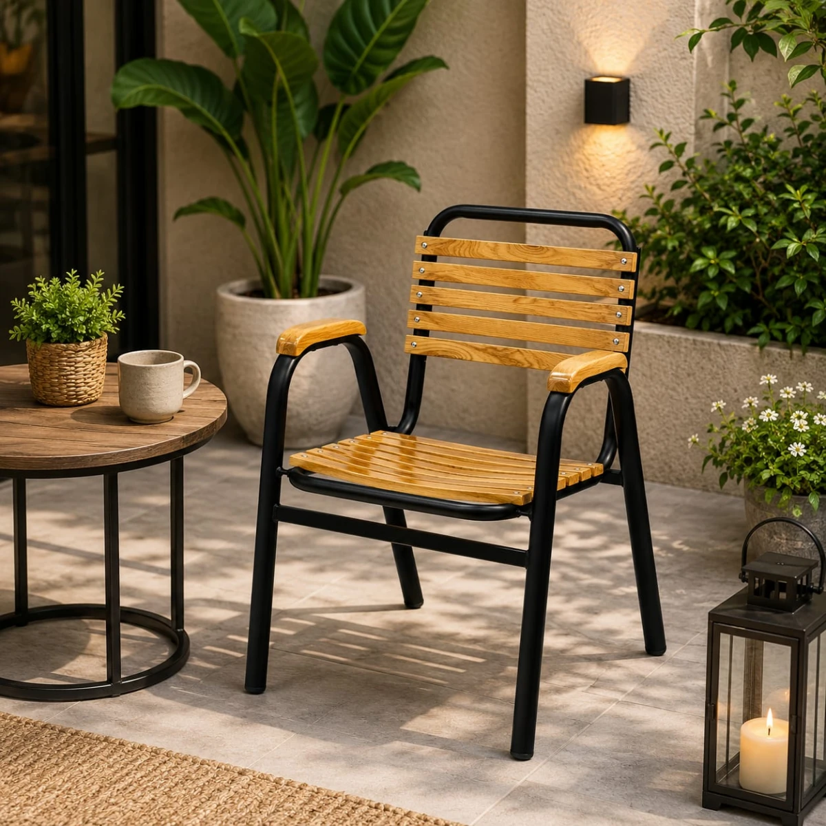 كرسي مفرد خشب 605 WOOD