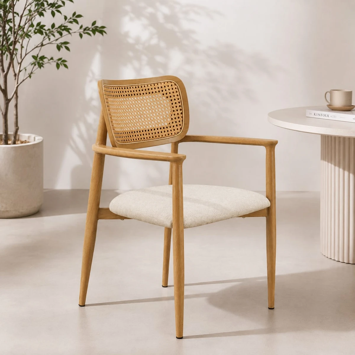 كرسي جلد مفرد HX-001 BEIGE