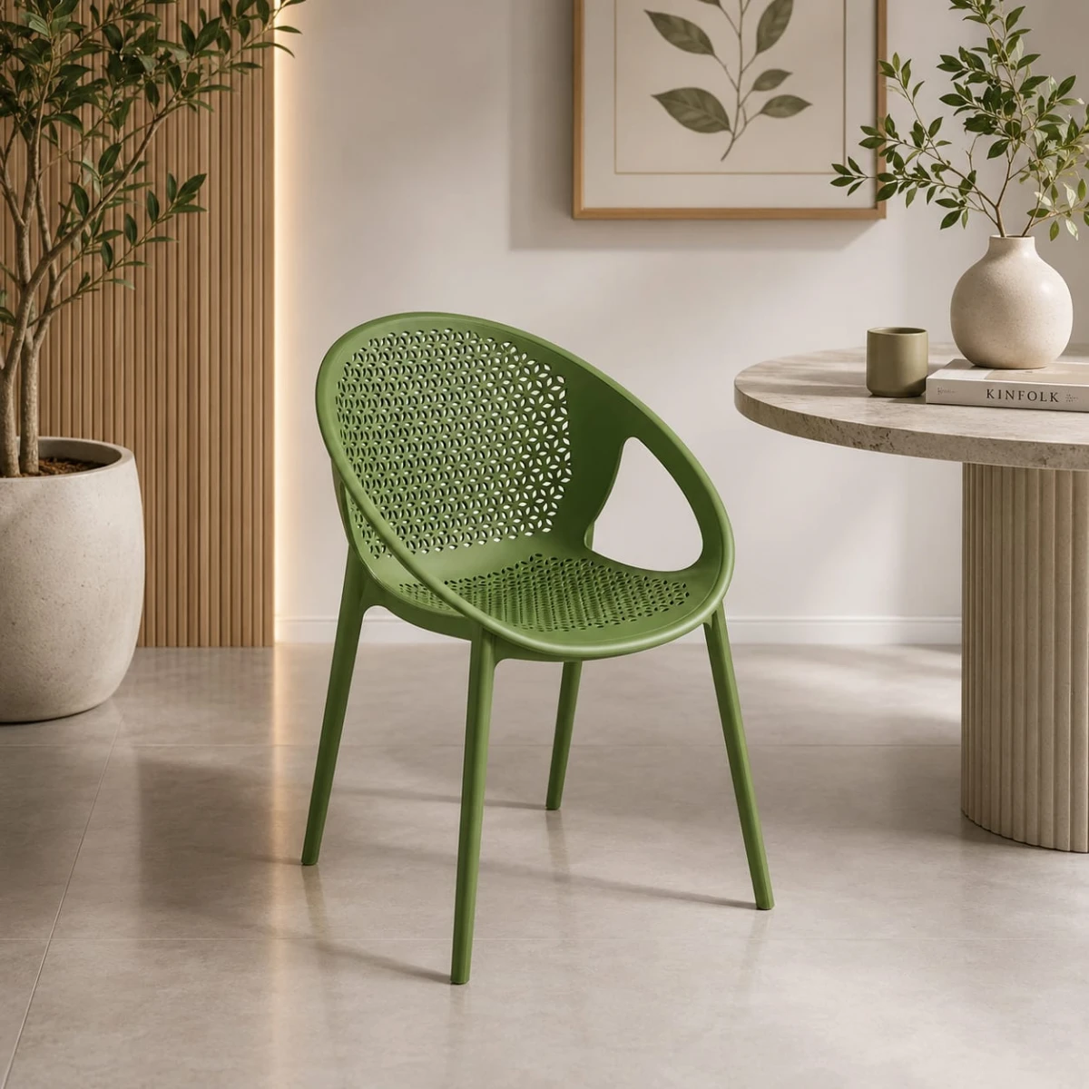 كرسي مفرد بلاستيك FC-103 GREEN