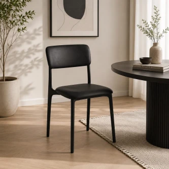 كرسي مفرد بلاستيك FC-105 BLACK