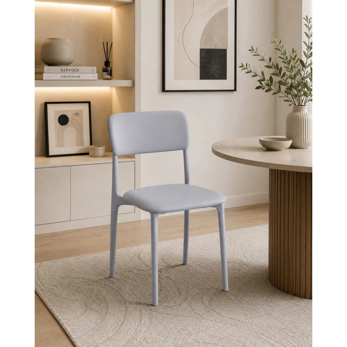 كرسي مفرد بلاستيك FC-105 GREY