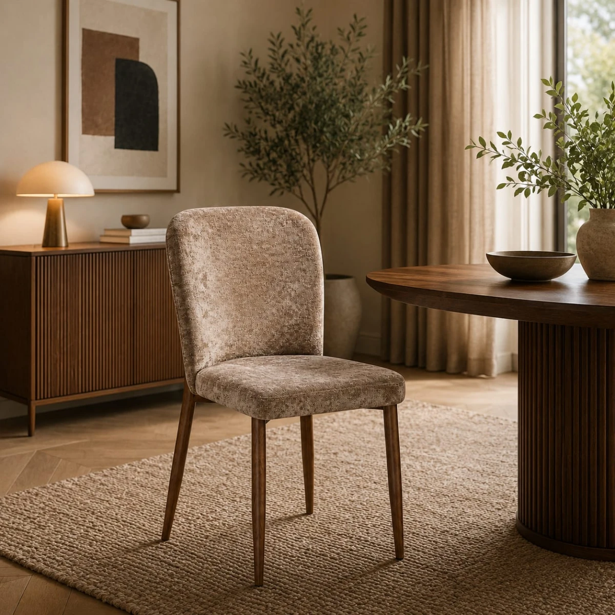 كرسي مفرد C-035 BROWN