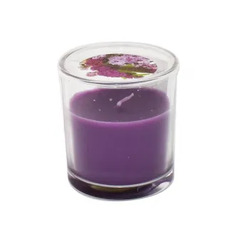 شمع معطر برائحة زهرة البنفسج  صغير موديل 6005