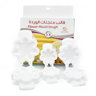 قالب معجنات الوردة 3 قطعة 